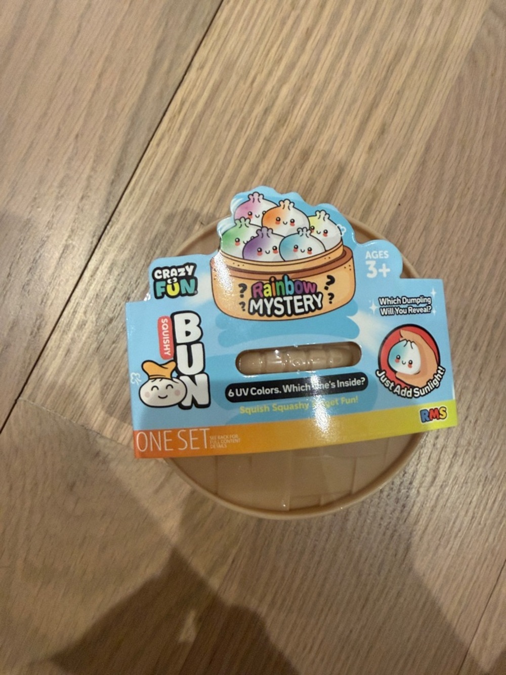 Rainbow Mystery Bun Toy - Beige